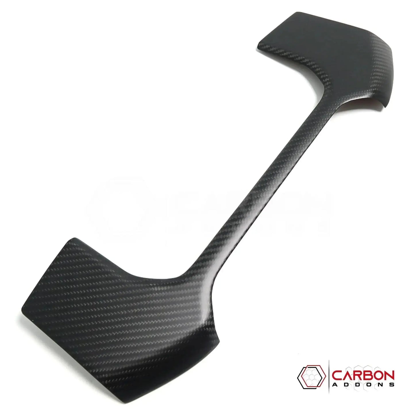 2019+ RAM 1500/TRX/RHO Infotainment Screen Upper Trim Hard Carbon Fiber Cover