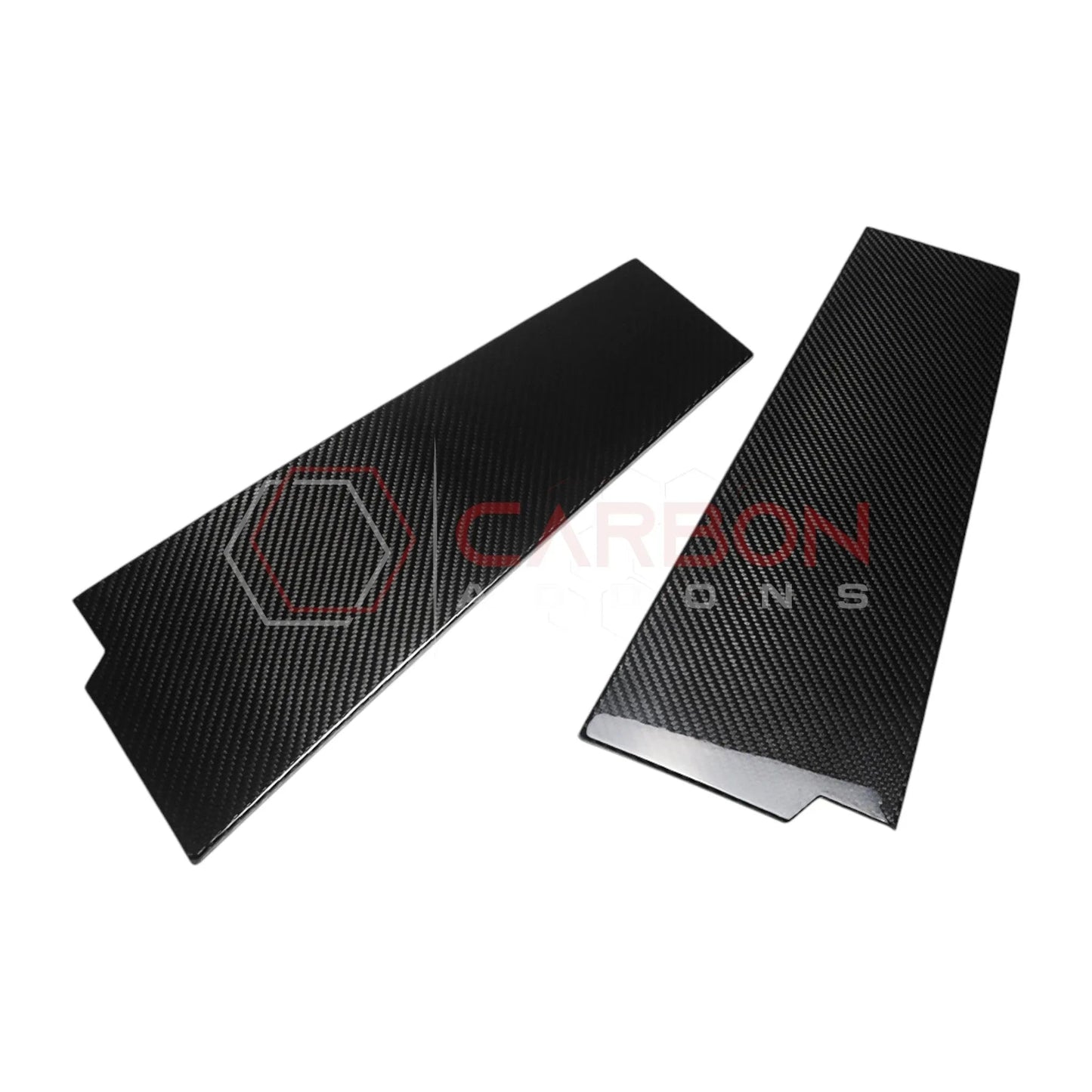 2021+ Bronco Real Carbon Fiber B-Pillar Trim Covers