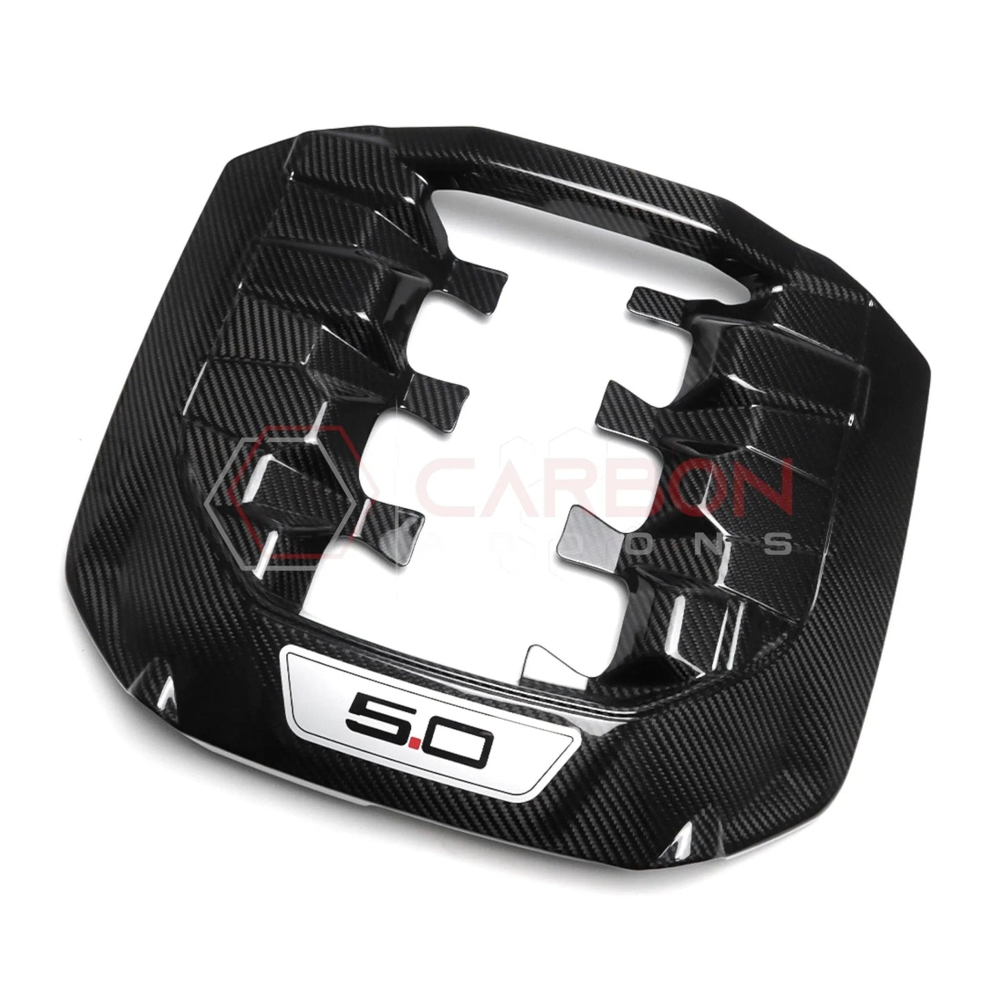 2024+ S650 Mustang 5.0L Real Carbon Fiber Engine Cover
