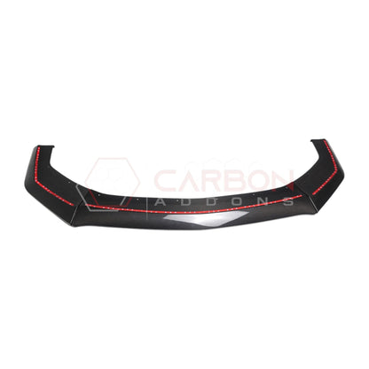 2024+ Mustang Dark Horse Real Carbon Fiber Front Bumper Lip Splitter | 3pcs