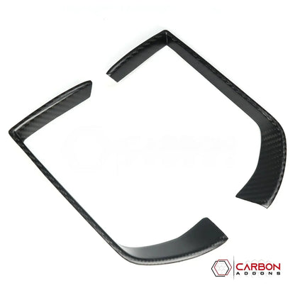 2019+ RAM 1500/TRX/RHO Infotainment Screen AC Vent Trim Hard Carbon Fiber Cover