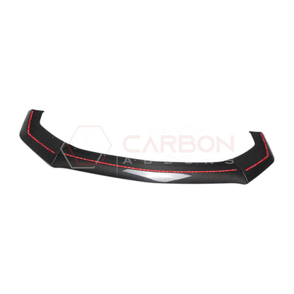 2024+ Mustang Dark Horse Real Carbon Fiber Front Bumper Lip Splitter | 3pcs