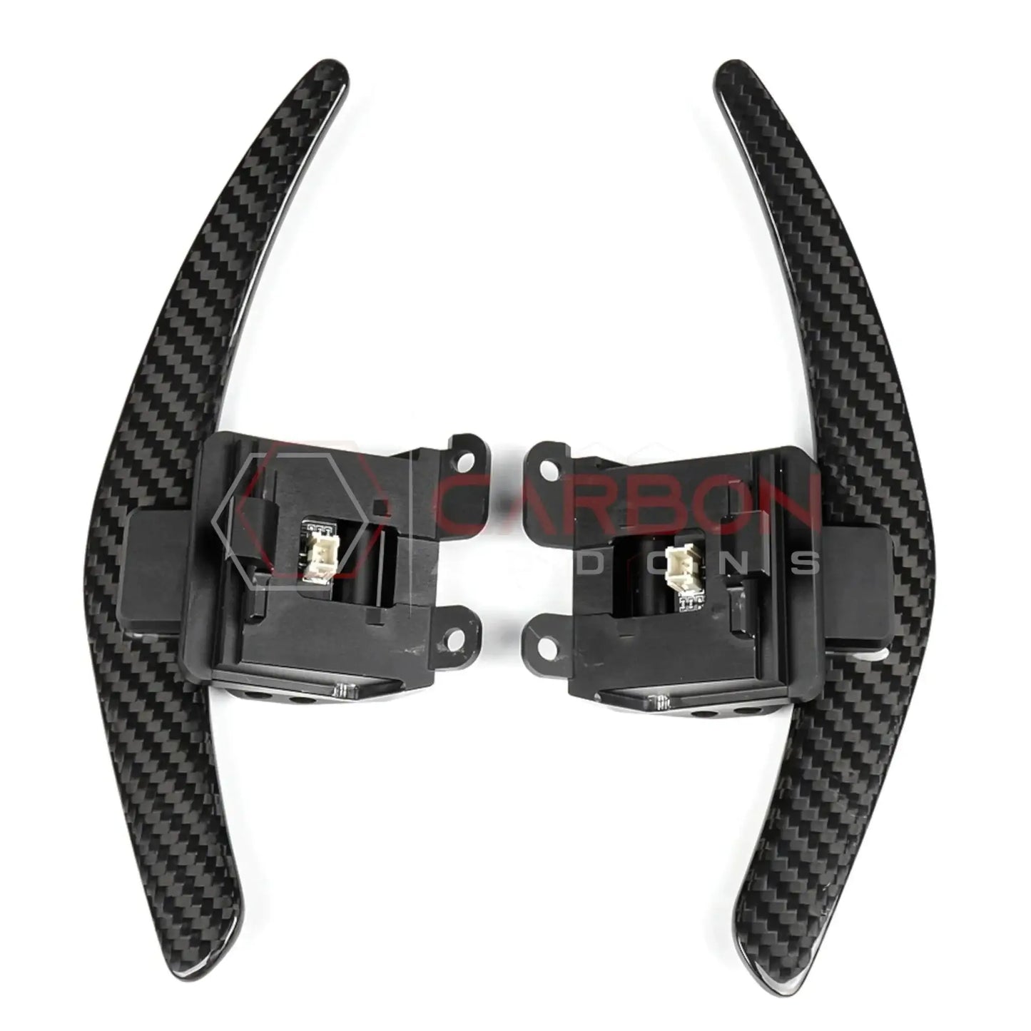 C8 Corvette Magnetic Paddle Shifters – Real Carbon Fiber (Stingray, Z51, Z06, E-Ray | 2020-2026)