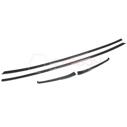Carbon Fiber Side Window Sill Trim for Corvette C8 Stingray, Z51, Z06 (2020–2025) – Coupe or Convertible