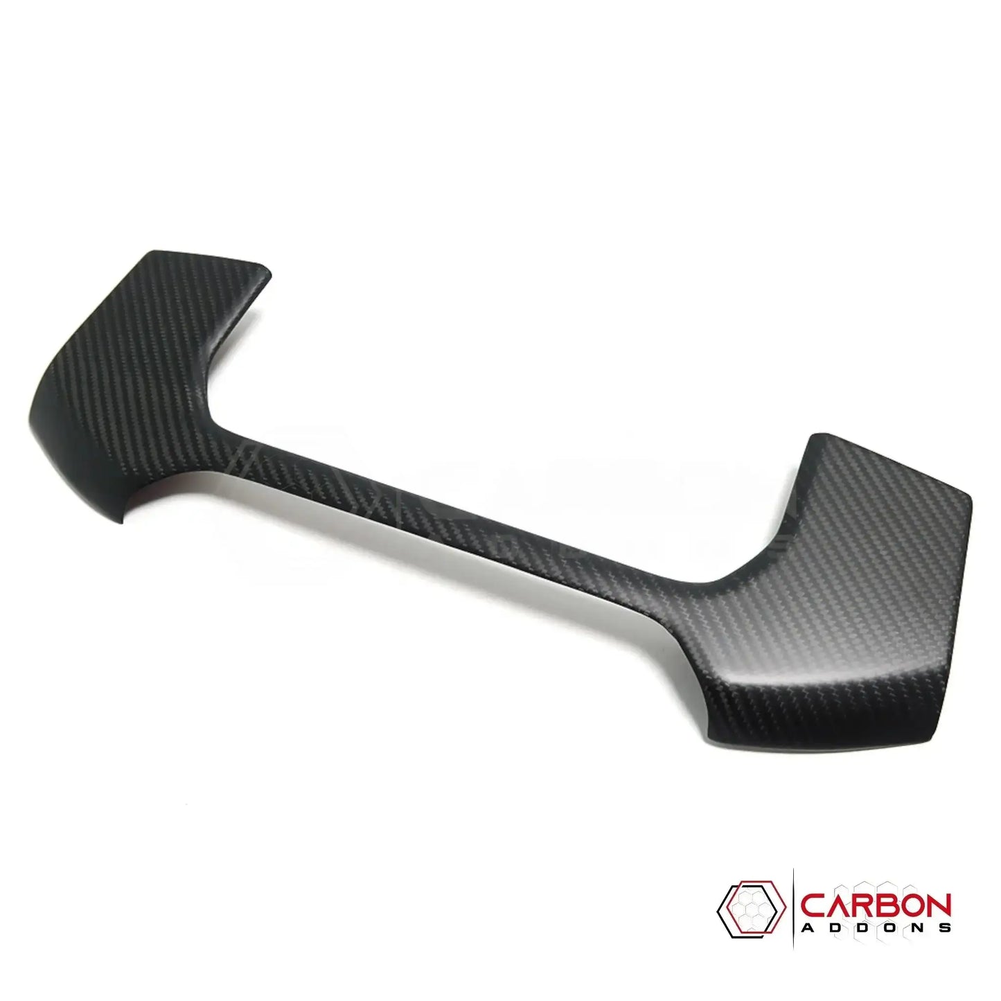 2019+ RAM 1500/TRX/RHO Infotainment Screen Upper Trim Hard Carbon Fiber Cover