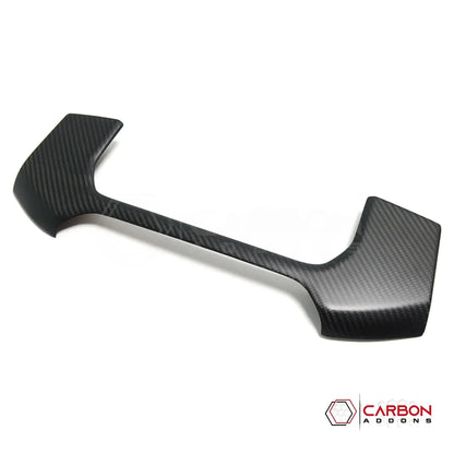 2019+ RAM 1500/TRX/RHO Infotainment Screen Upper Trim Hard Carbon Fiber Cover