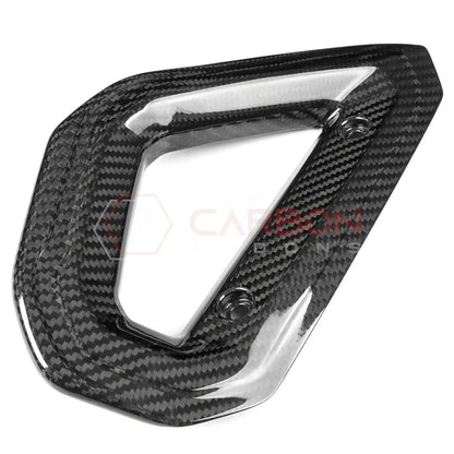 Real Carbon Fiber Center Console Grab Handle Trim For 2021–2025 Ford Bronco | Direct Replacement