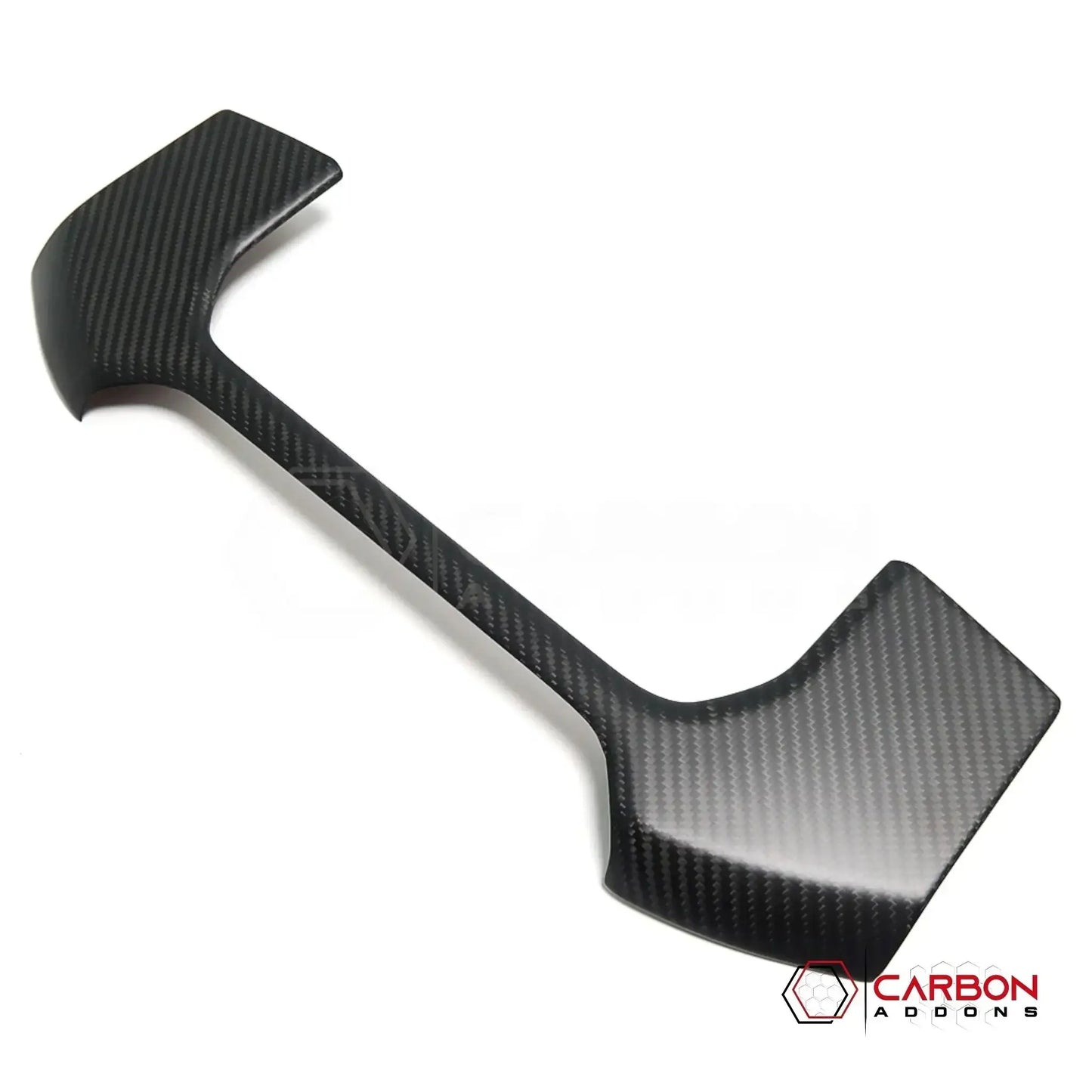 2019+ RAM 1500/TRX/RHO Infotainment Screen Upper Trim Hard Carbon Fiber Cover