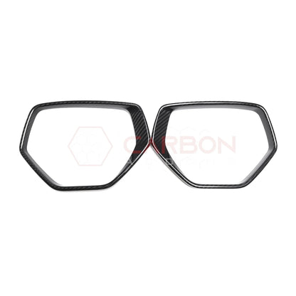 C8 Corvette Carbon Fiber Side Mirror Front Trim Cover (2020-2024)