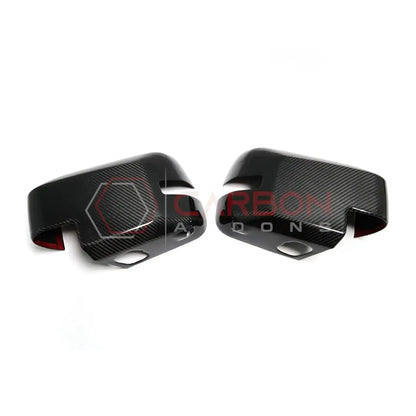 Real Carbon Fiber Mirror Cap Cover with Turn Signal For 2021+ Ford Bronco