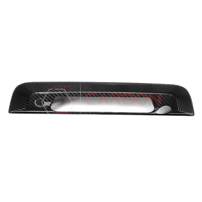 2019+ RAM 1500/TRX/RHO 3rd Brake Light/Rear View Mirror Camera Trim Real Carbon Fiber Cover