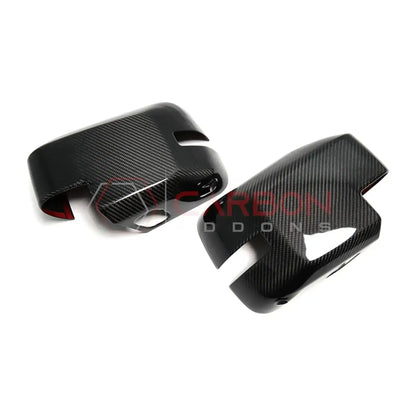 Real Carbon Fiber Mirror Cap Cover with Turn Signal For 2021+ Ford Bronco