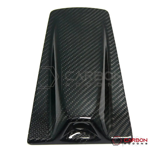 C8 Corvette Convertible Carbon Fiber Rear Decklid Camera Trim Cover | Exterior Upgrade (2020–2026))