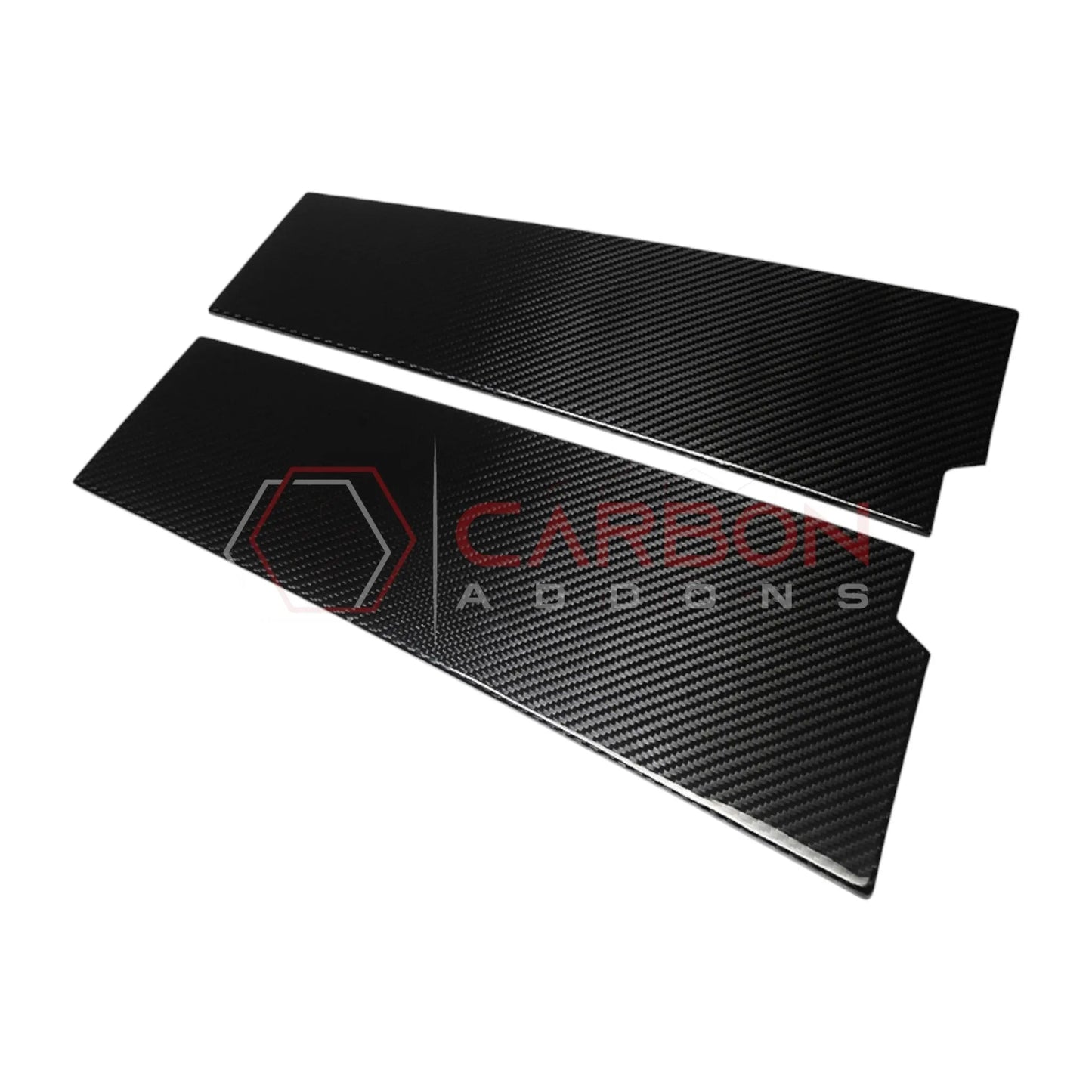 2021+ Bronco Real Carbon Fiber B-Pillar Trim Covers