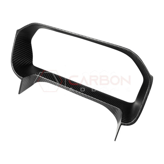 Real Carbon Fiber Gauge Cluster Dash Trim Cover For 2021+ Bronco
