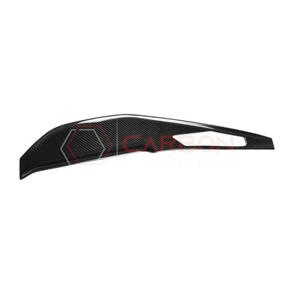 Real Carbon Fiber Dashboard Screen Surround Trim Cover for 2024+ Ford Mustang