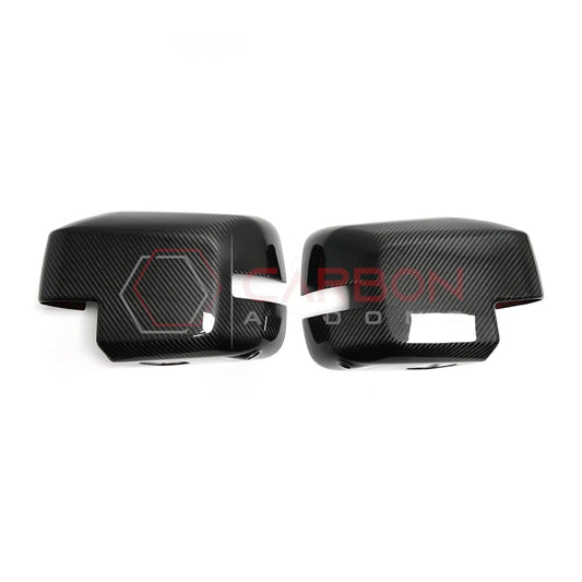 Real Carbon Fiber Mirror Cap Cover with Turn Signal For 2021+ Ford Bronco