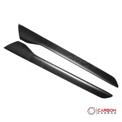 2019+ RAM 1500/TRX/RHO Center Console Side Trim Hard Carbon Fiber Cover