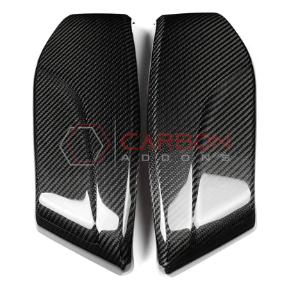 Real Carbon Fiber Interior Seat Side Panel Trim for Corvette C8 (2020–2026 Stingray, Z51, Z06)