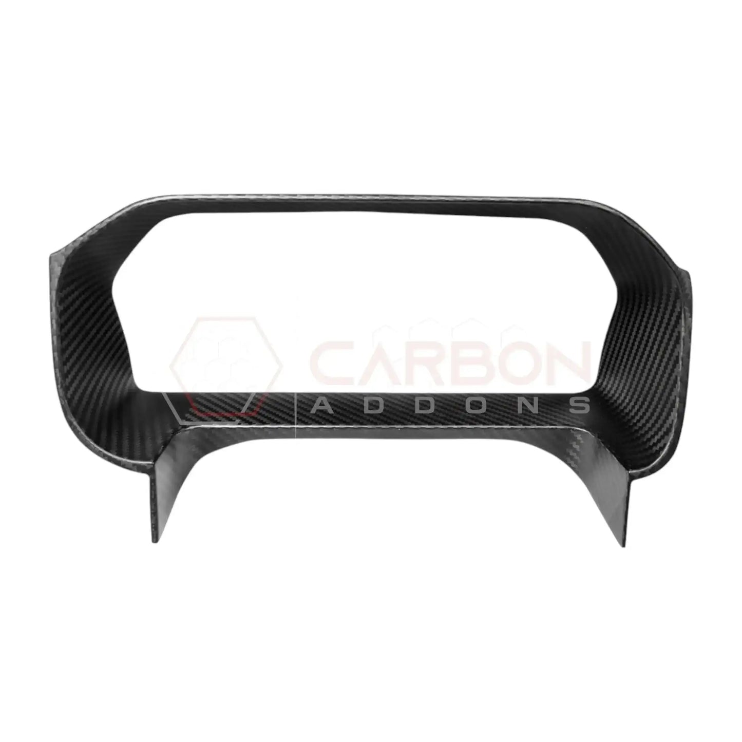 Real Carbon Fiber Gauge Cluster Dash Trim Cover For 2021+ Bronco
