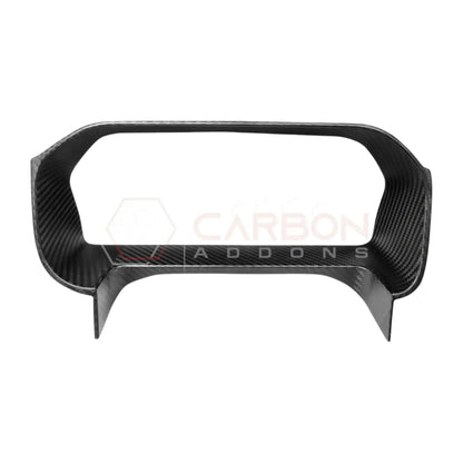 Real Carbon Fiber Gauge Cluster Dash Trim Cover For 2021+ Bronco