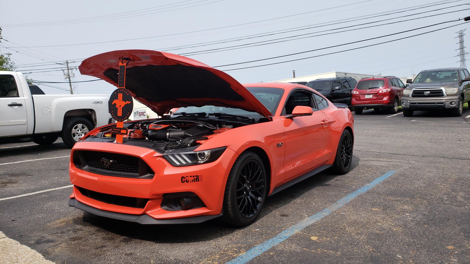 Mustang Style Hood Prop - Martin Metalwork LLC 