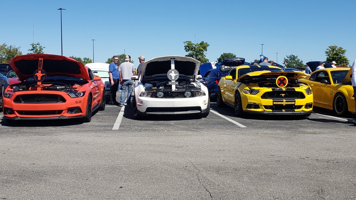 Mustang Style Hood Prop - Martin Metalwork LLC 