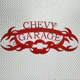 Chevy Garage Wall Art Sign
