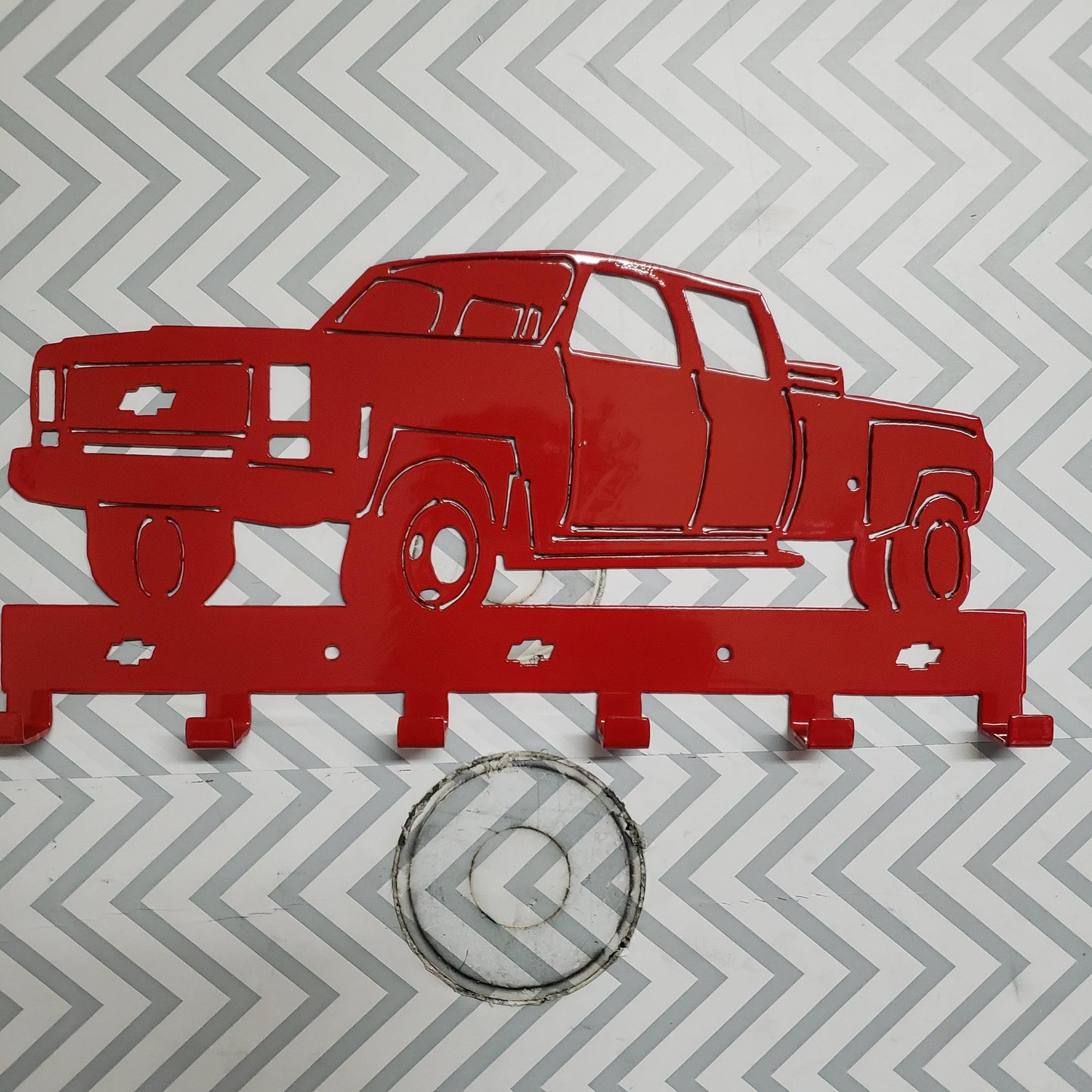 1974 Chevy C30 Dually Truck Keychain Rack - Martin Metalwork LLC 