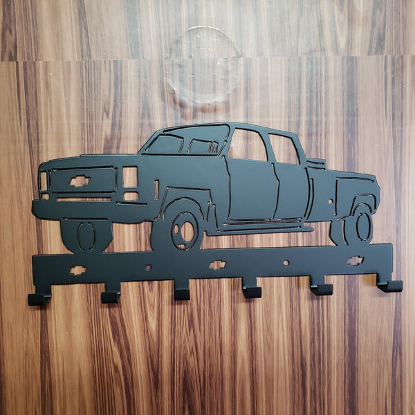 1974 Chevy C30 Dually Truck Keychain Rack - Martin Metalwork LLC 