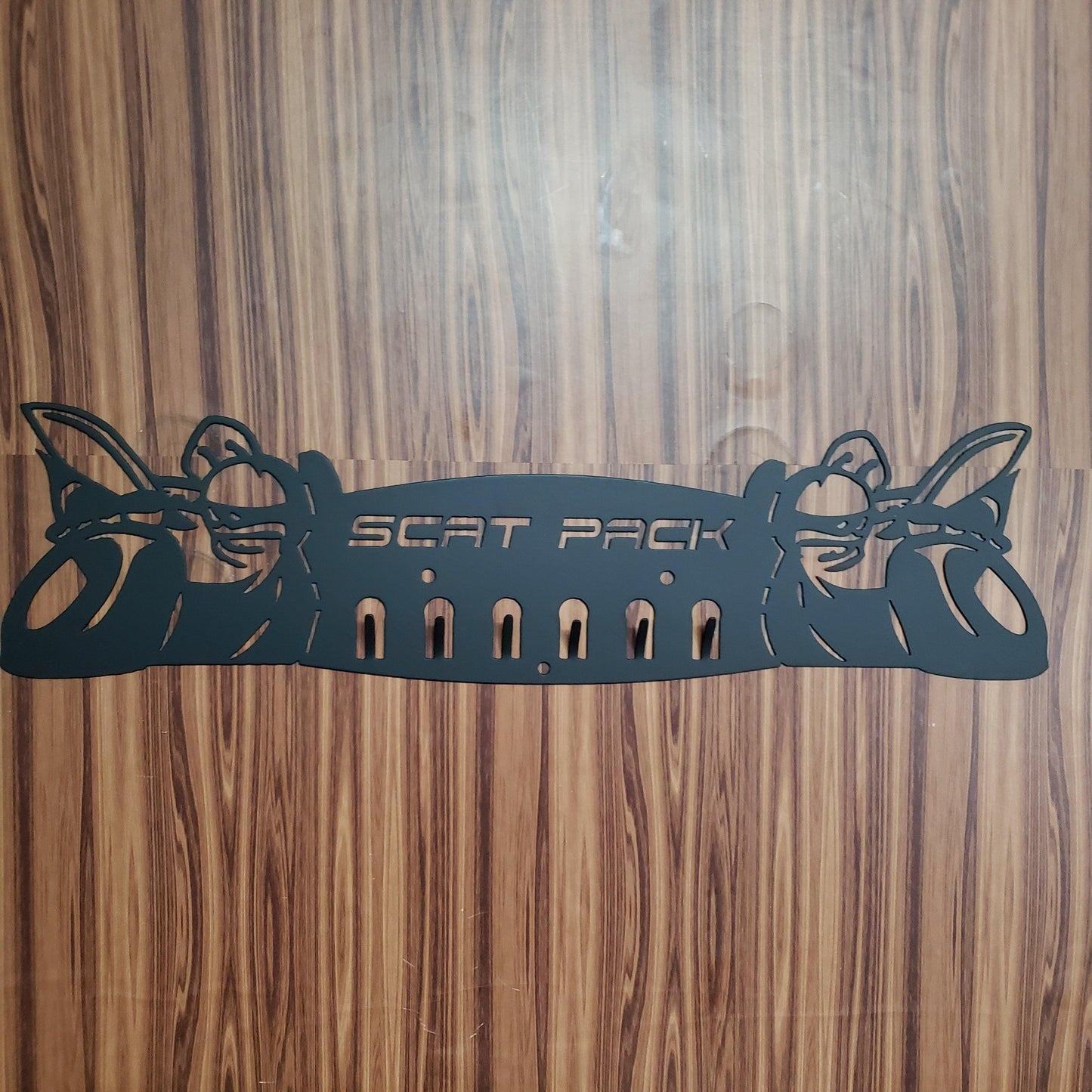 Dodge SRT Scat Pack Keychain Rack - Martin Metalwork LLC 