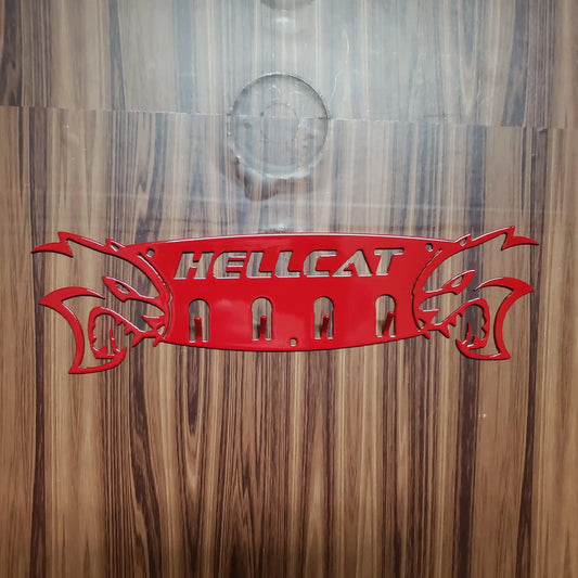 Dodge Hellcat Keychain Rack - Martin Metalwork LLC 