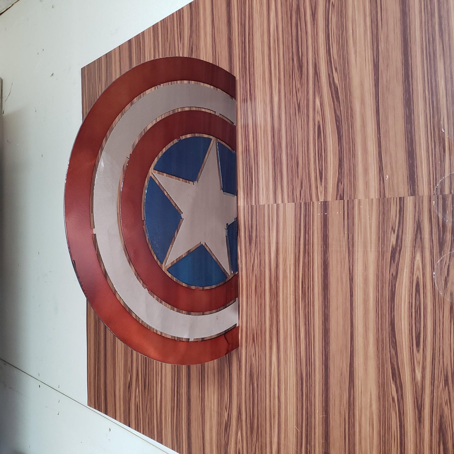 Metal Captain America Shield - Martin Metalwork LLC 