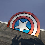Metal Captain America Shield - Martin Metalwork LLC 