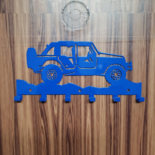 Jeep JKU key hanger - Martin Metalwork LLC 