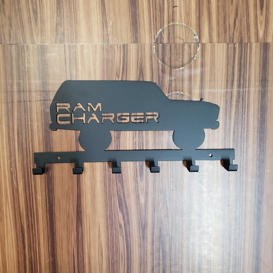 Custom Ram Charger Truck Key Hanger - Martin Metalwork LLC 