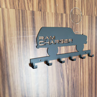 Custom Ram Charger Truck Key Hanger - Martin Metalwork LLC 