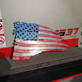 Tattered American flag - Martin Metalwork LLC 
