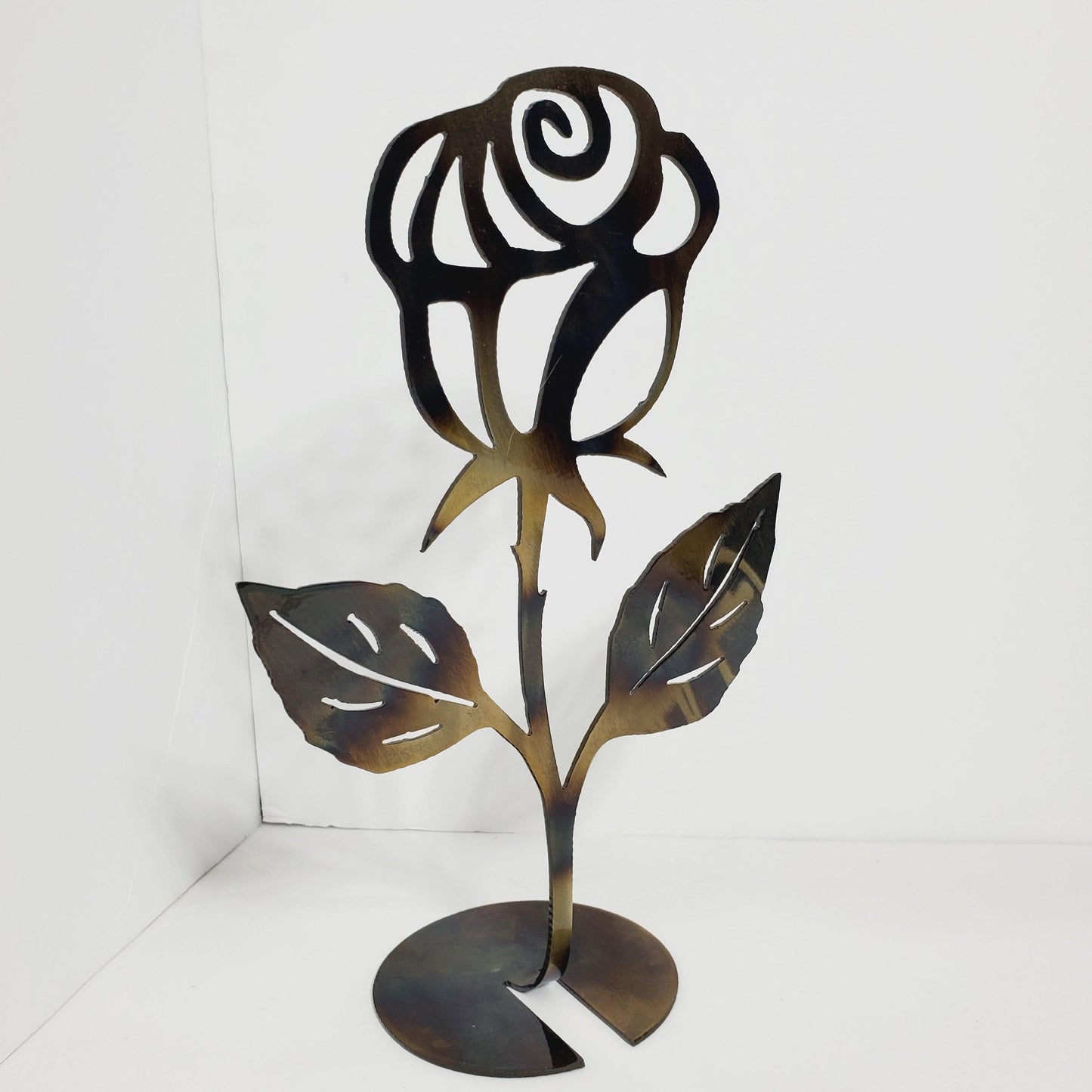 Colorful Metal Powder Coated Roses | Indoor Home Décor - Martin Metalwork LLC 