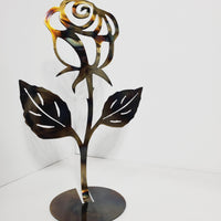 Colorful Metal Powder Coated Roses | Indoor Home Décor - Martin Metalwork LLC 