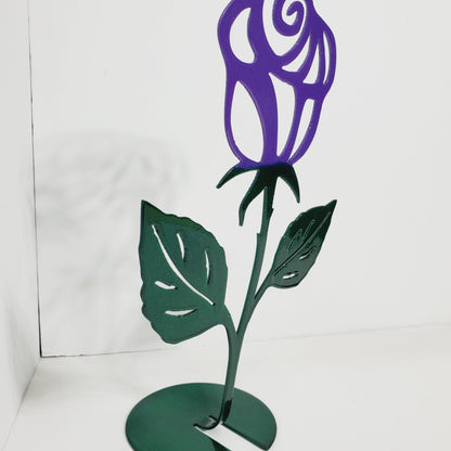 Colorful Metal Powder Coated Roses | Indoor Home Décor - Martin Metalwork LLC 