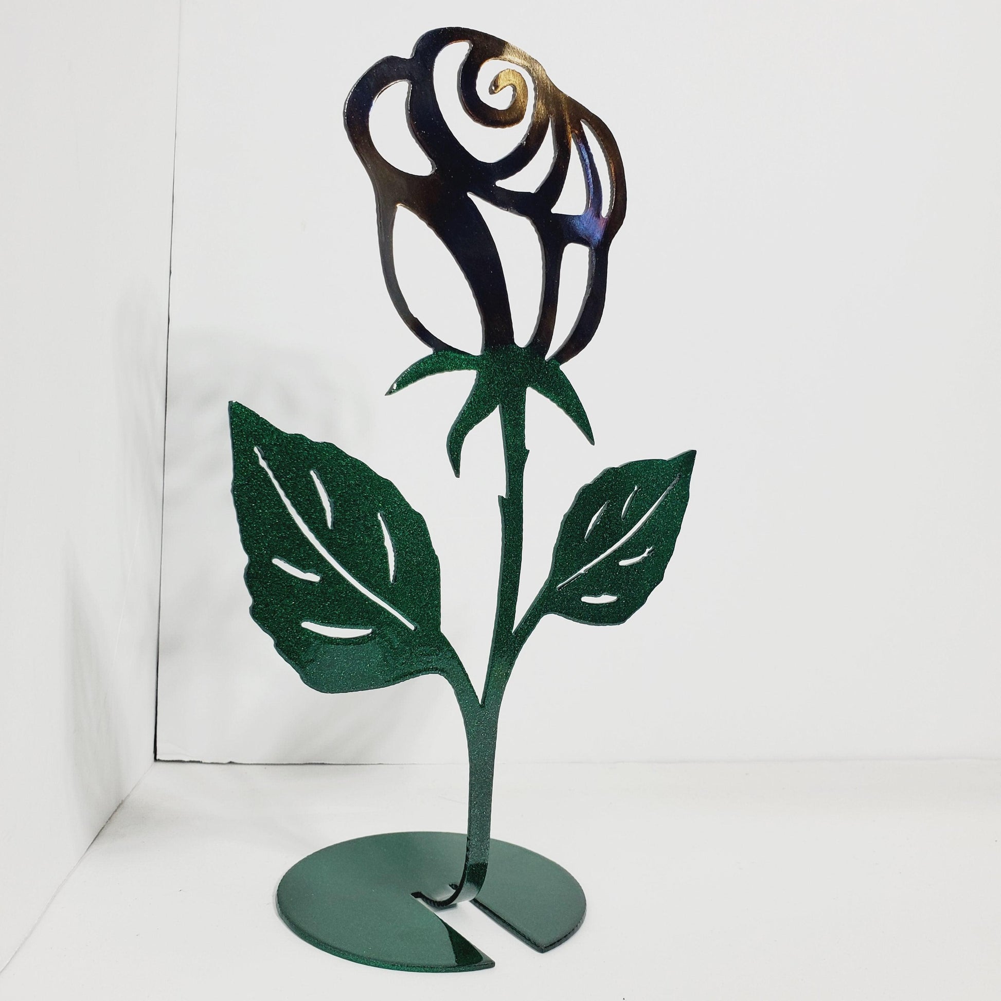 Colorful Metal Powder Coated Roses | Indoor Home Décor - Martin Metalwork LLC 