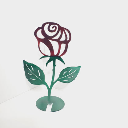 Colorful Metal Powder Coated Roses | Indoor Home Décor - Martin Metalwork LLC 