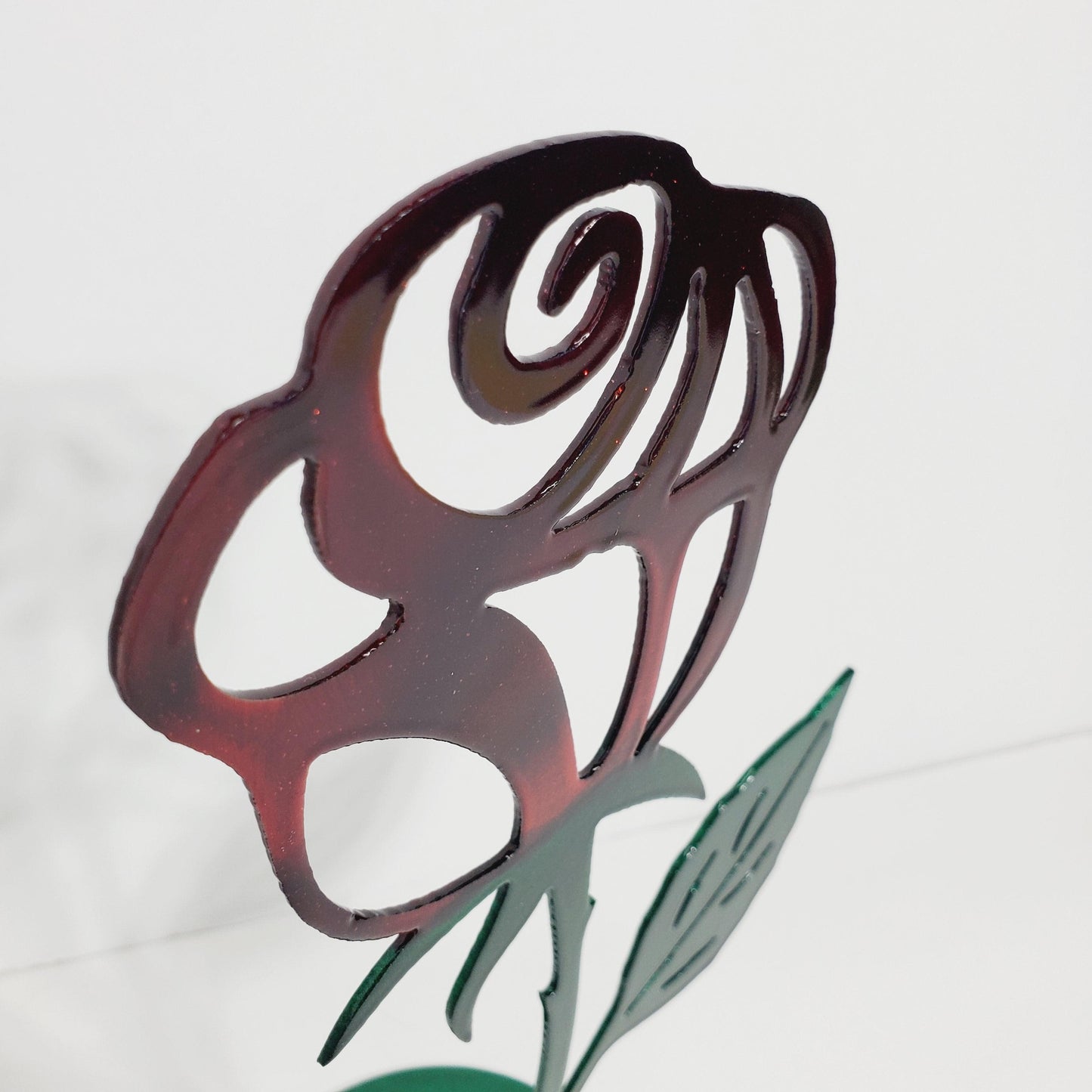 Colorful Metal Powder Coated Roses | Indoor Home Décor - Martin Metalwork LLC 