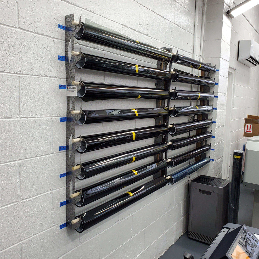 PPF, Tint & Vinyl Roll Rack | Heavy Duty Wall Storage – Martin ...