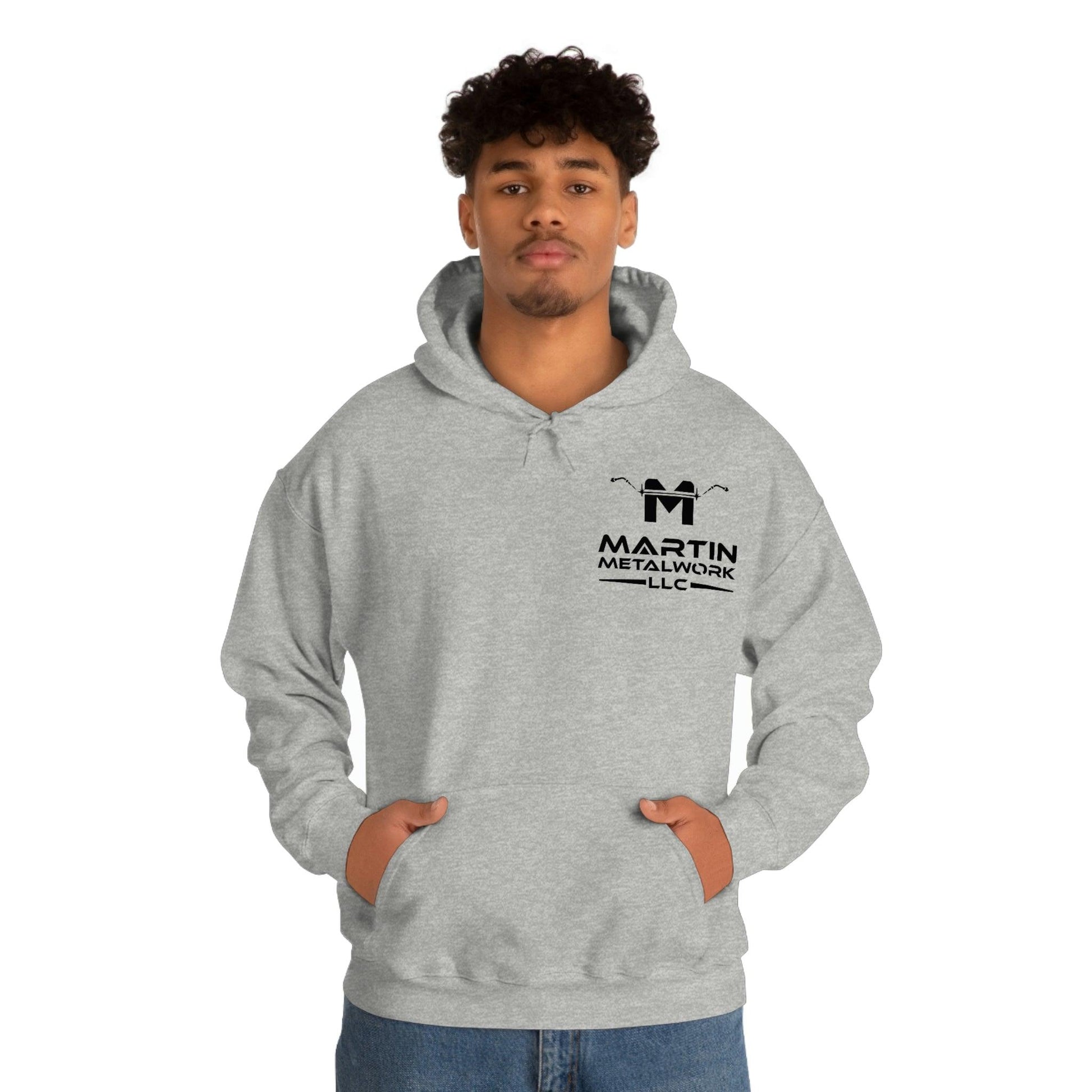 Martin metalwork Hooded Sweatshirt - Martin Metalwork LLC 