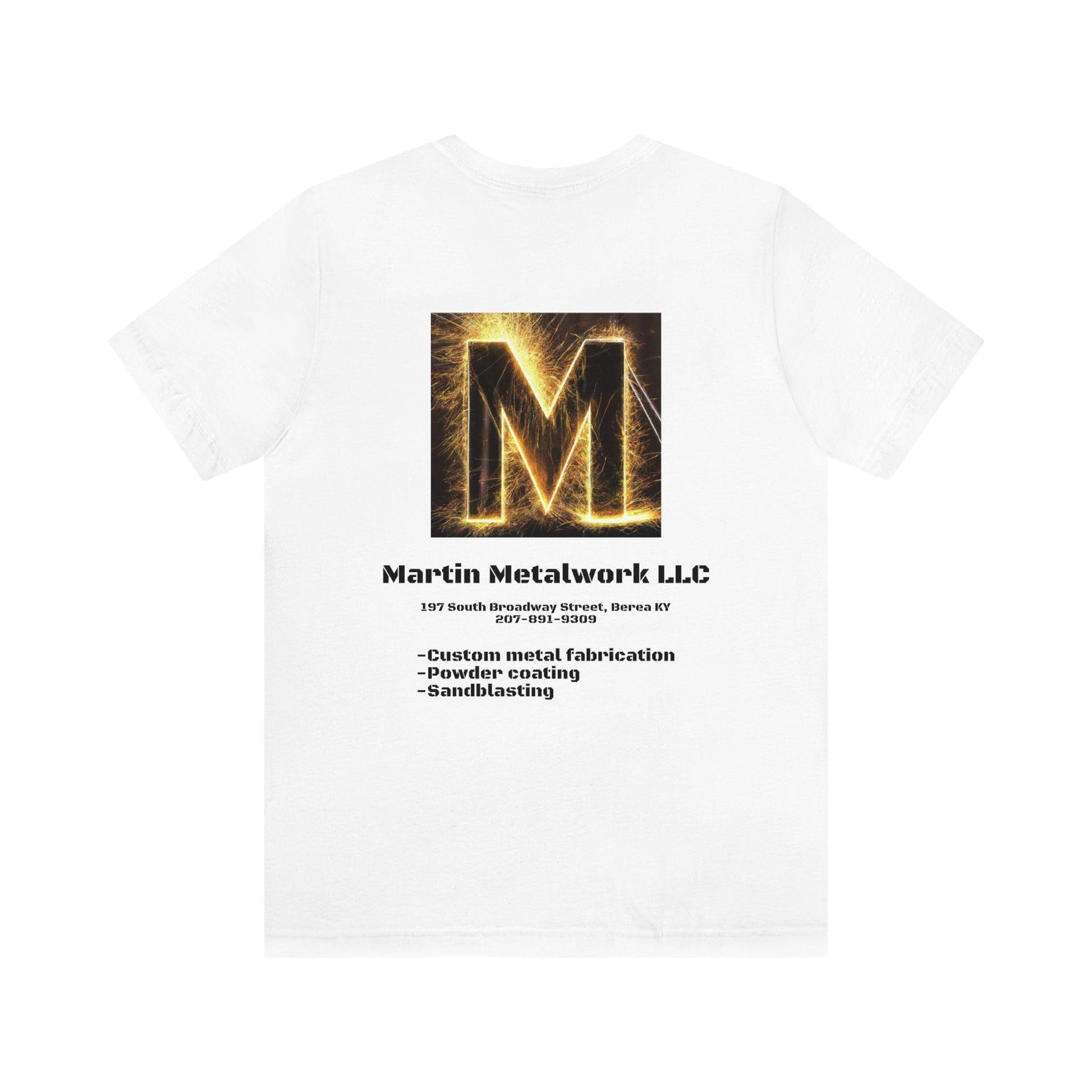 Martin Metalwork Branded Tee - Martin Metalwork LLC 