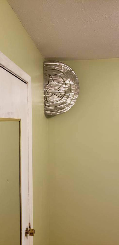 metal captain america shield. great for kids bedroom - Martin Metalworks