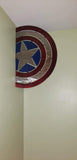 metal captain america shield. great for kids bedroom - Martin Metalworks