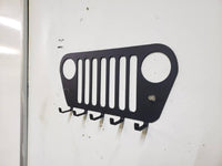 jeep wrangler wall hanging key holder coat rack - Martin Metalworks